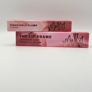 Mally Beauty Positively Plump Lip Gloss & The Lip Frame Longwear Liner - Pink